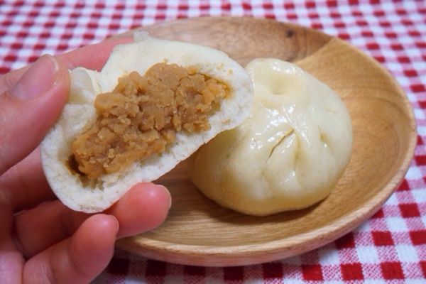 奶香花生酱包子