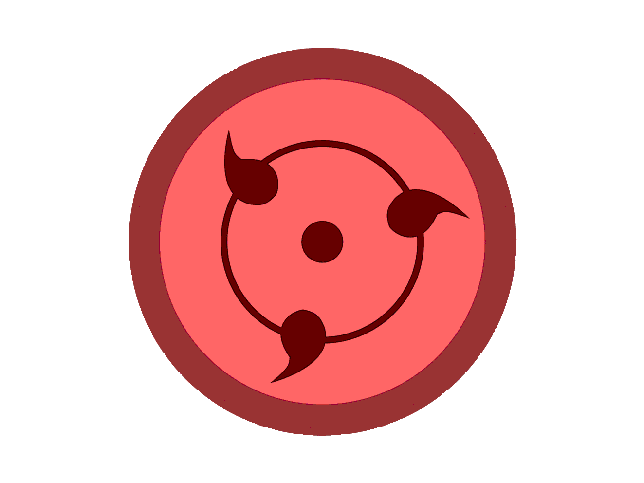 Photoshop怎么画三勾玉写轮眼