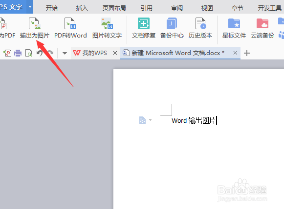 如何把Word文档转换成图片