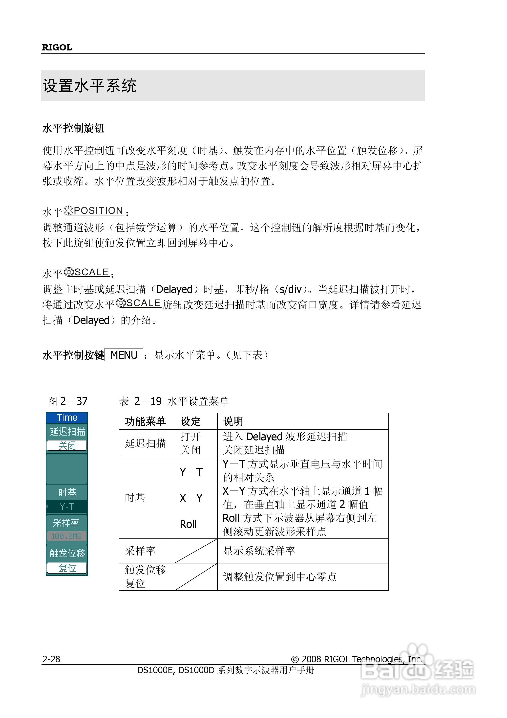 DS1052D数字示波器使用说明书:[6]