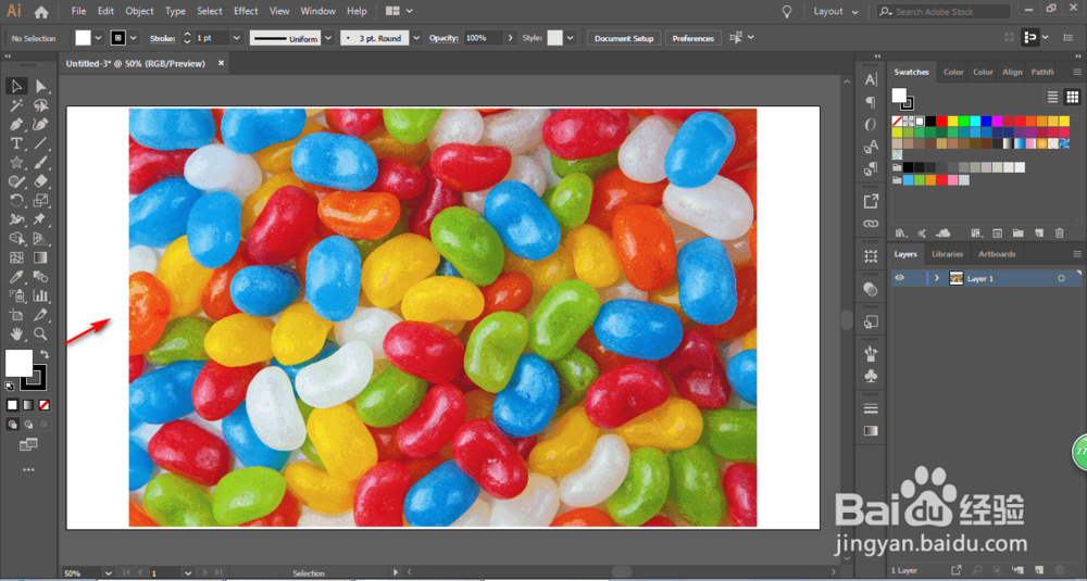 Ai2019怎么裁剪图片