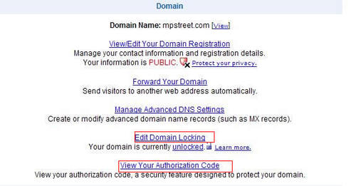 怎样将域名从yahoo转入godaddy