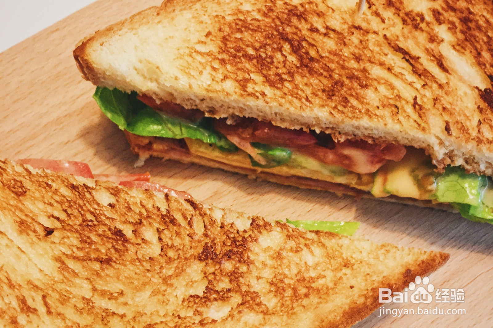 芝士火腿三明治的做法