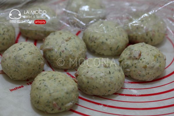 培根橄榄高纤面包