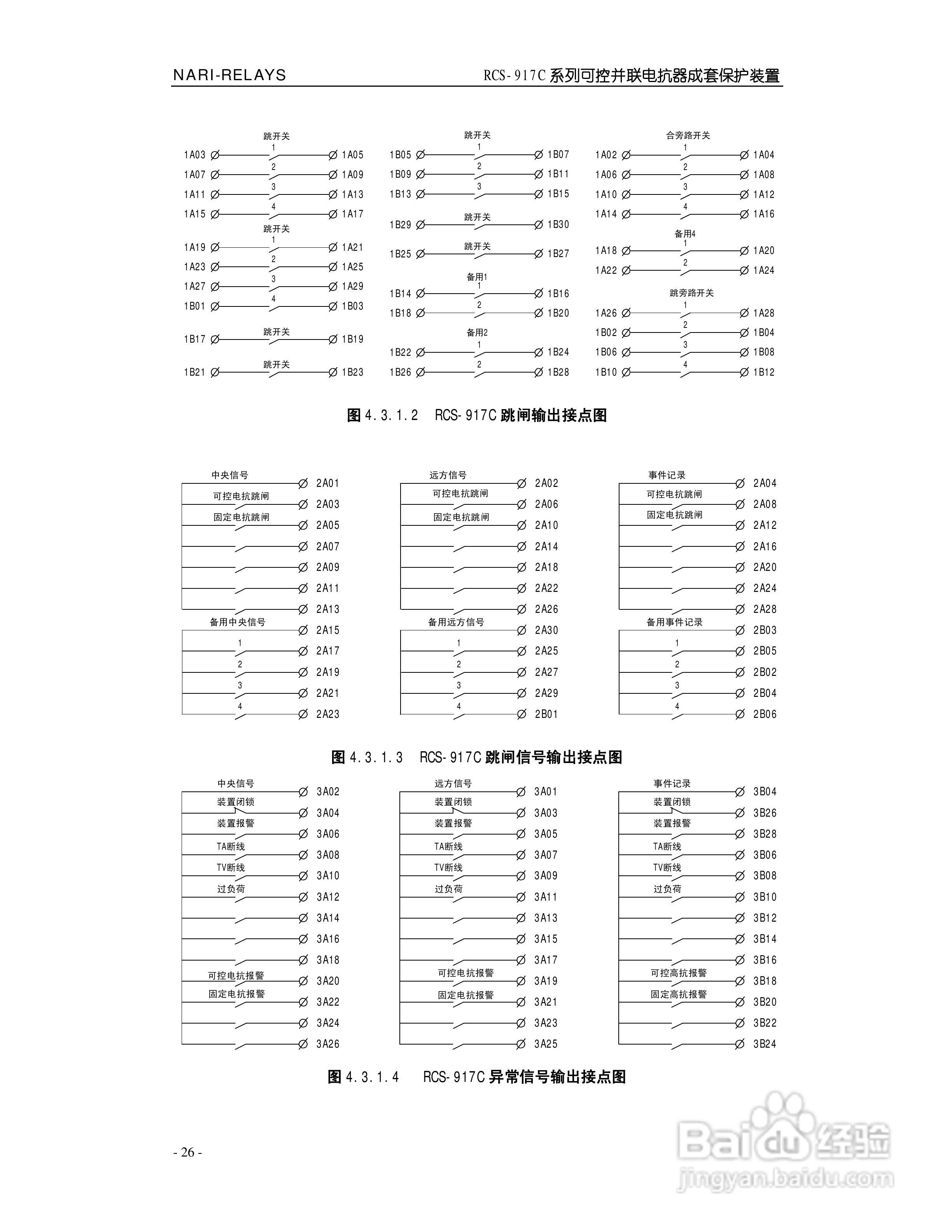 南瑞继保RCS-917C型高压可控并联电抗器成套保护装置使:[4]