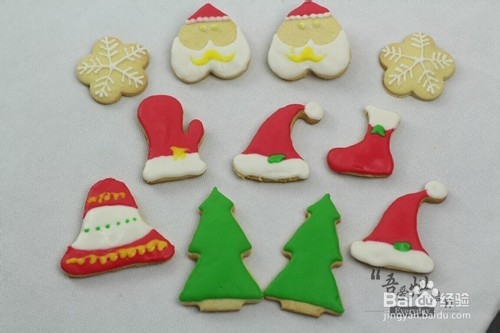 圣诞糖霜饼干