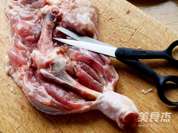 葱香油鸡腿的做法