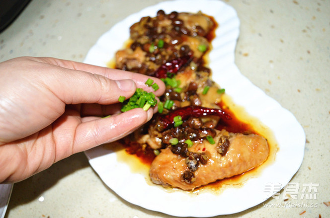 豆豉蒸鸡翅的做法