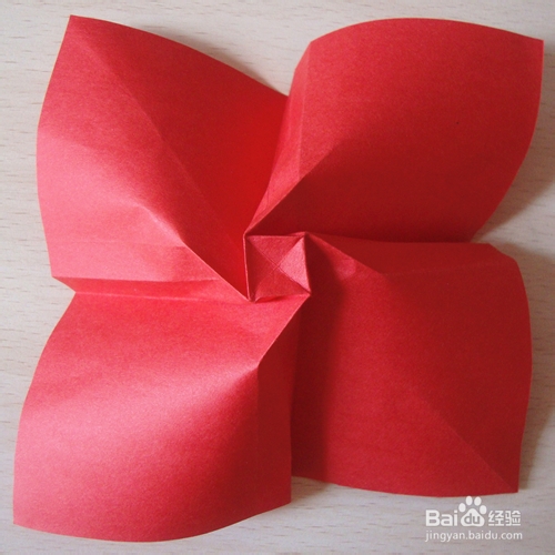 手工折纸：[12]玫瑰花的折法