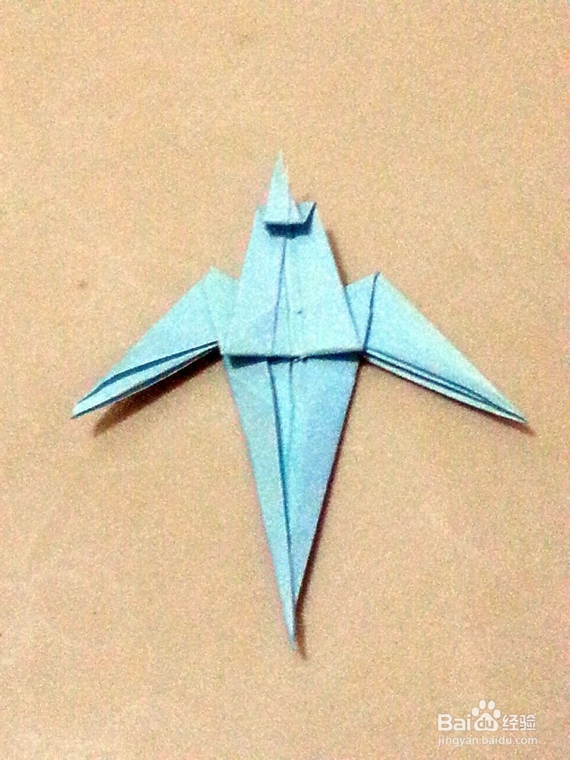 手工折纸小燕子的折法