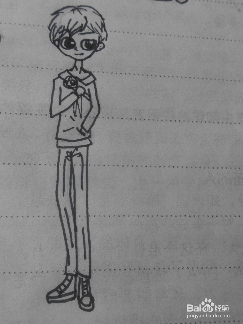 简笔画动漫人物二十四