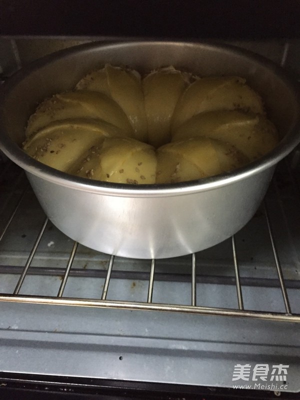 花朵面包的做法