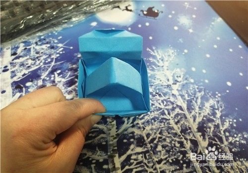 方形的小篮子用纸怎么折