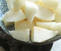 雪梨猪肺养生汤