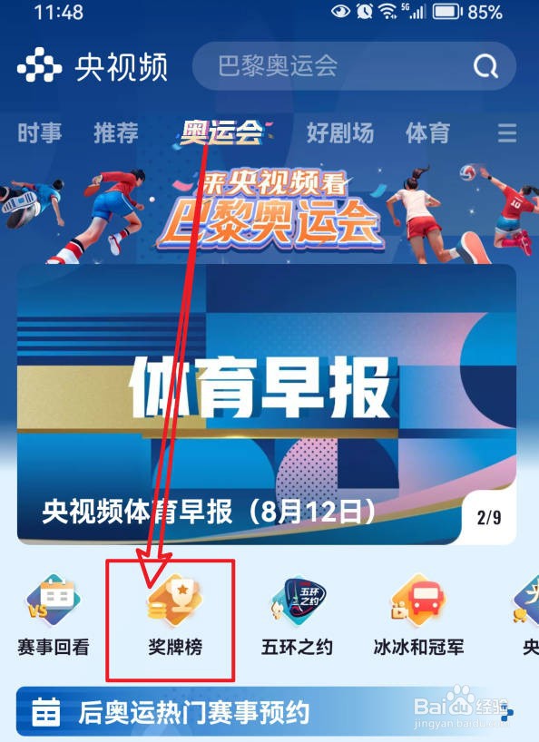 2024年巴黎奥运会最终奖牌榜如何查看