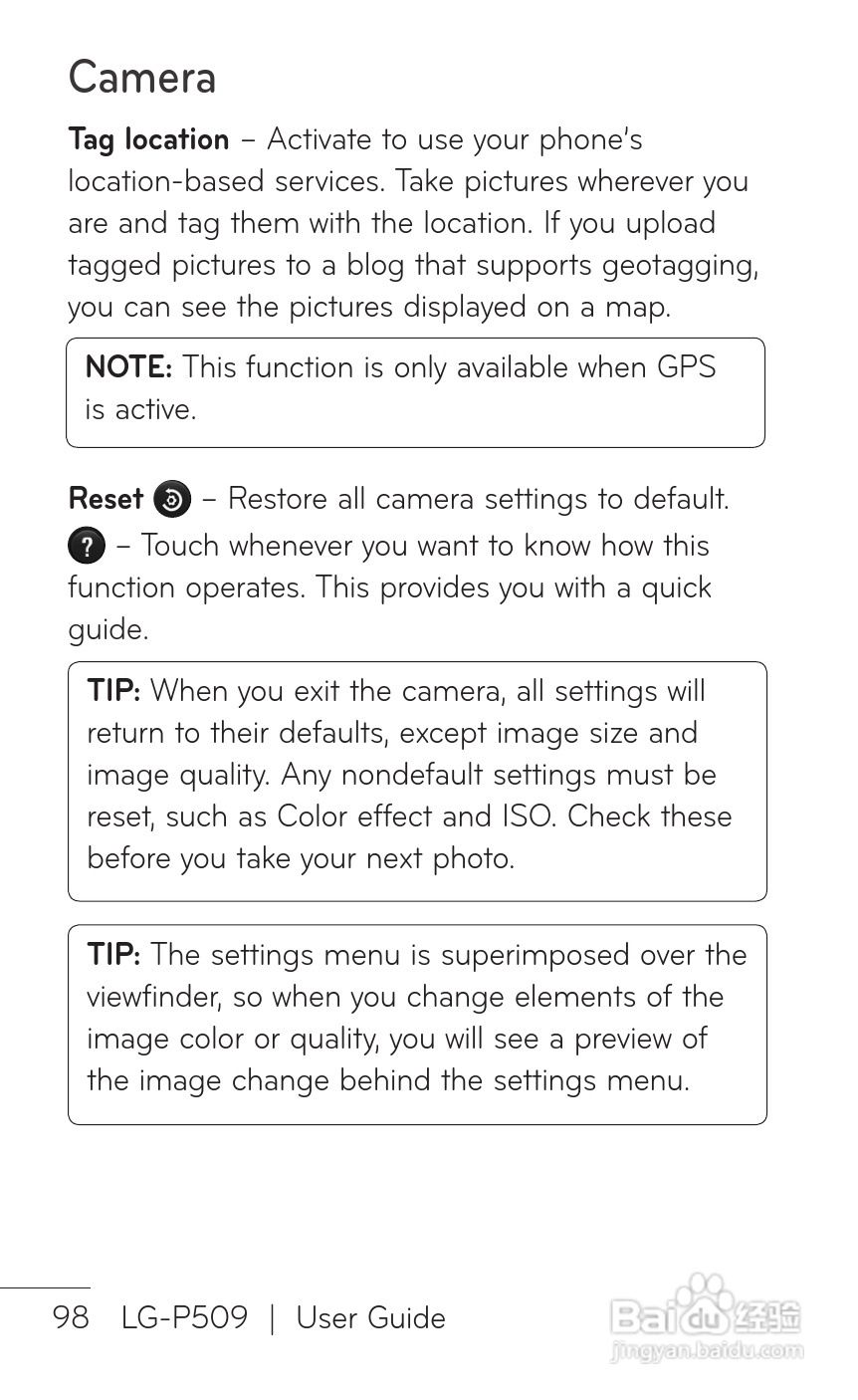 LG P509移动电话使用说明书:[10]