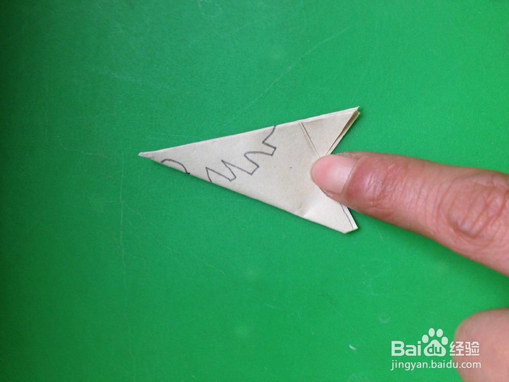 简单剪纸—圣诞雪花的剪法（2）