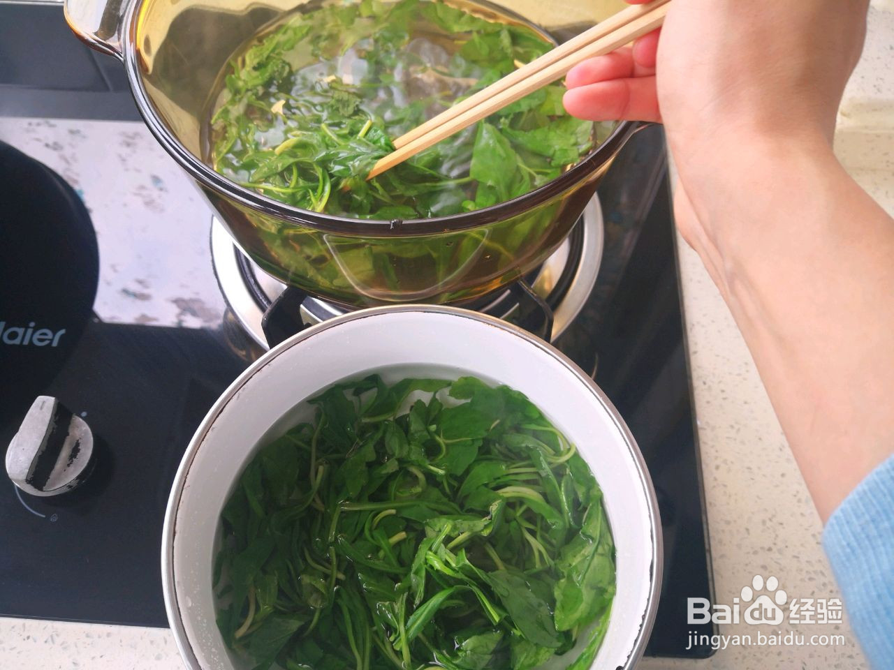 青团马兰头香干馅儿的做法