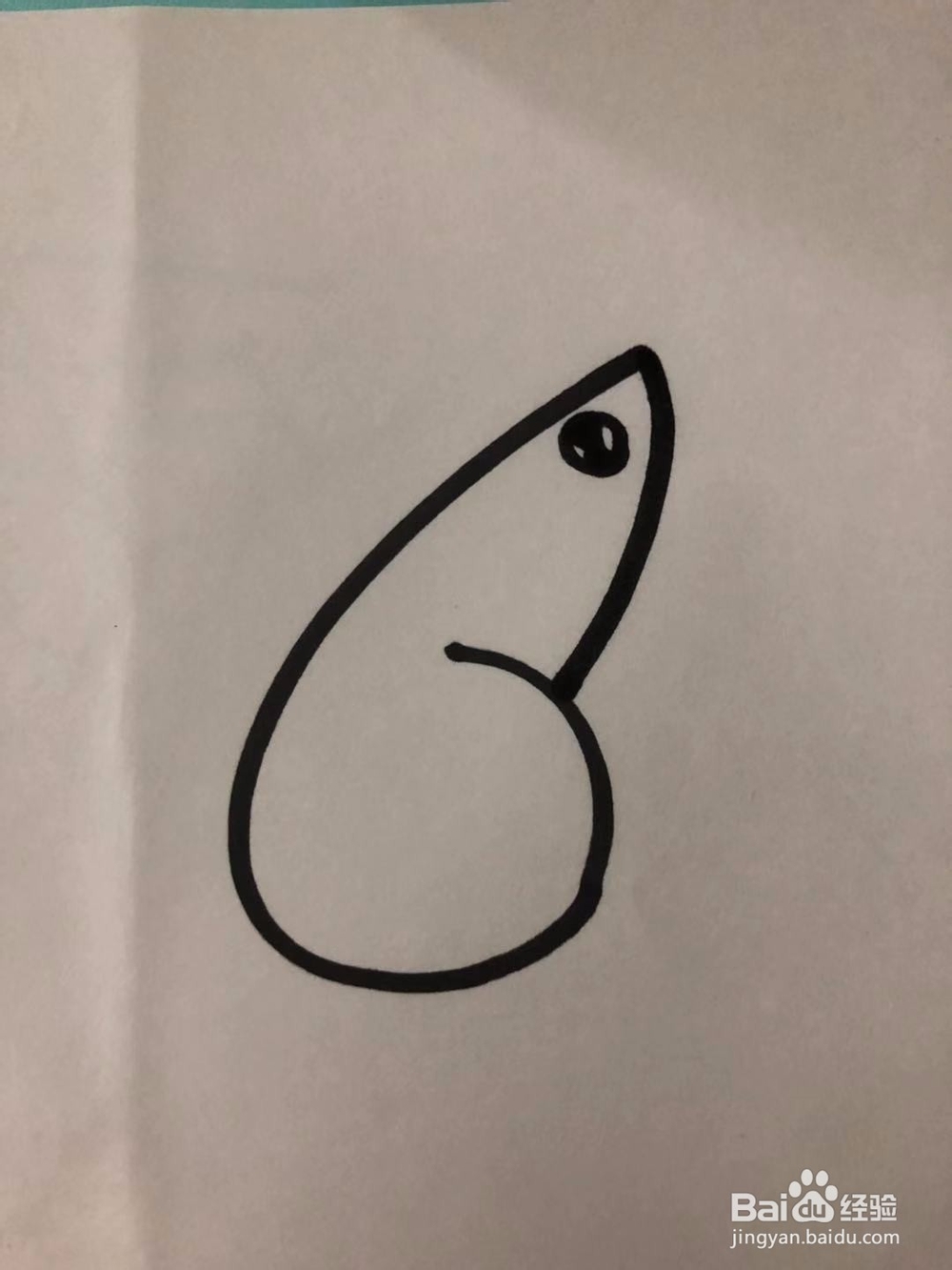 怎么画老鼠简单;老鼠简笔画怎么画