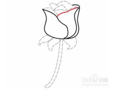 简笔画如何画玫瑰花