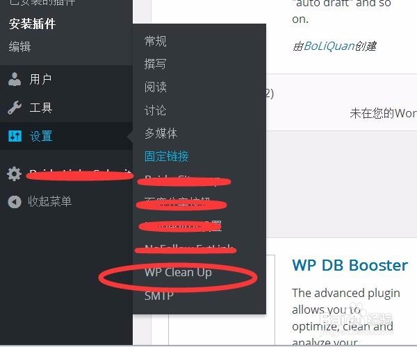 wordpress如何清理数据库