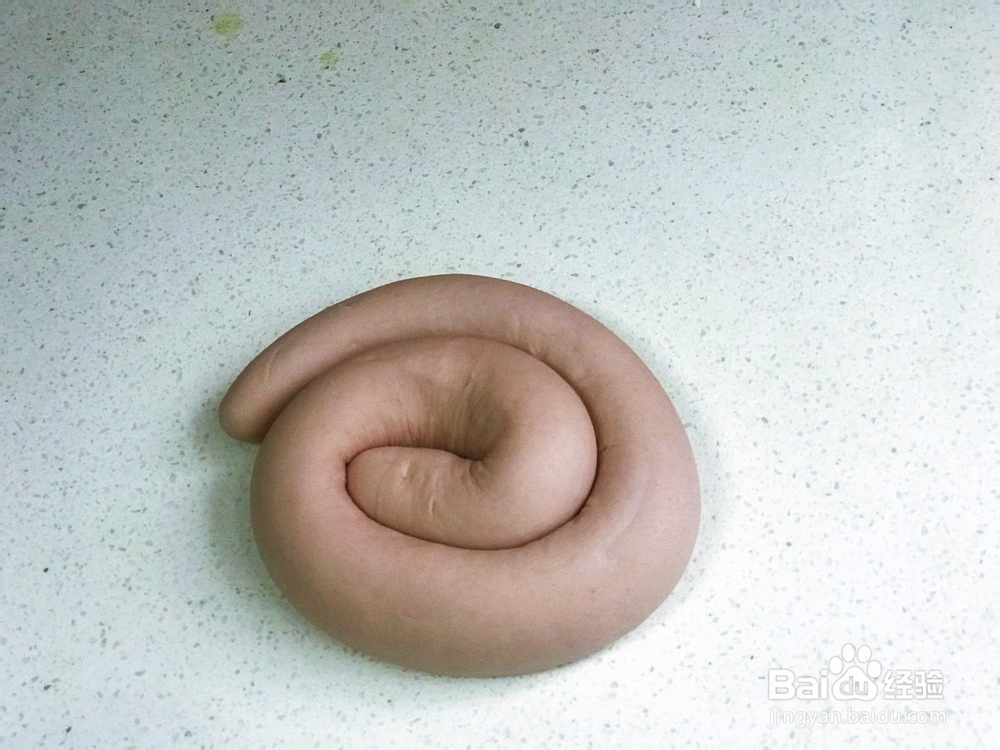 一个人做紫薯米糊玫瑰馒头