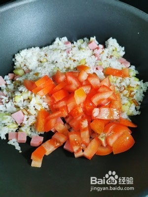 怎么做番茄蛋炒饭