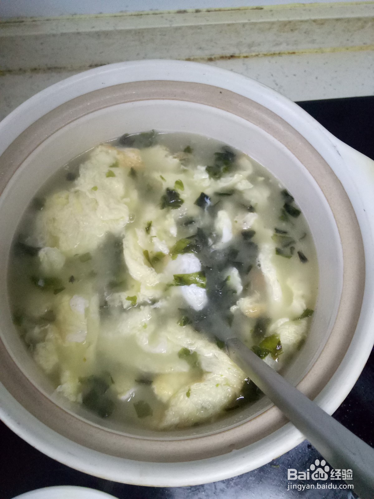 紫菜鸡蛋粉条汤