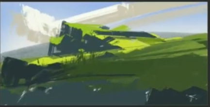 场景原画的不同绘画技法