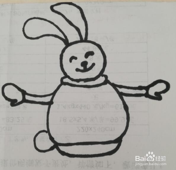 兔子的画法 兔子的简笔画