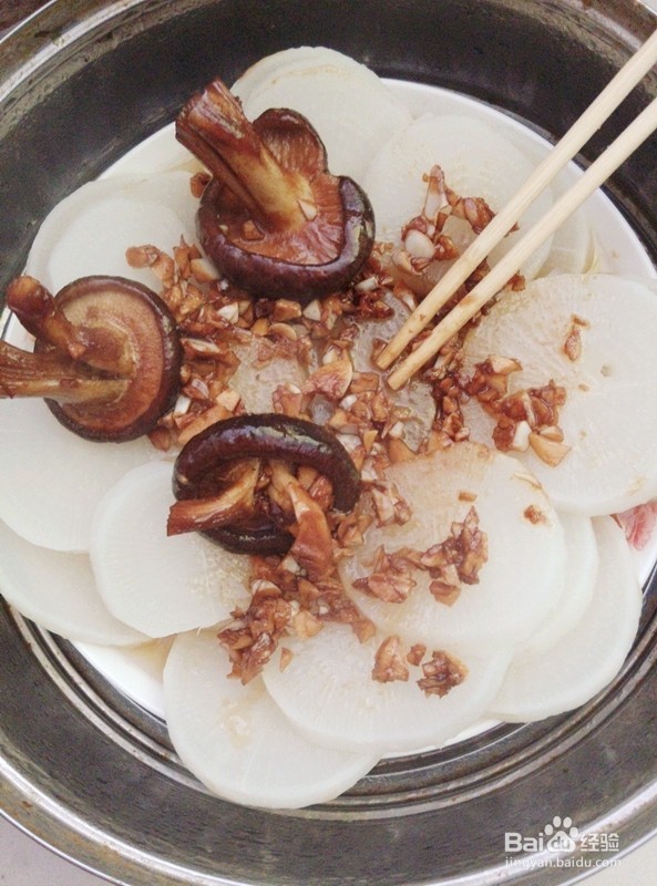 万能食物:蒸白萝卜