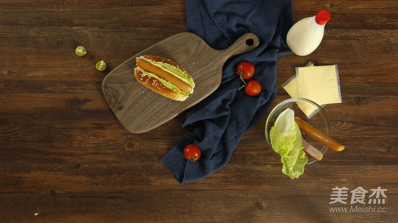 美式热狗包的做法