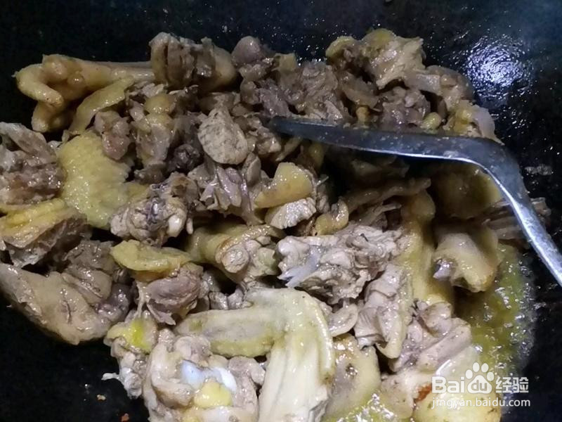 冬笋香菇烧鸡的做法