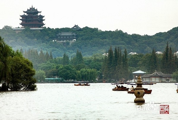 赏西湖美景 感人生风情