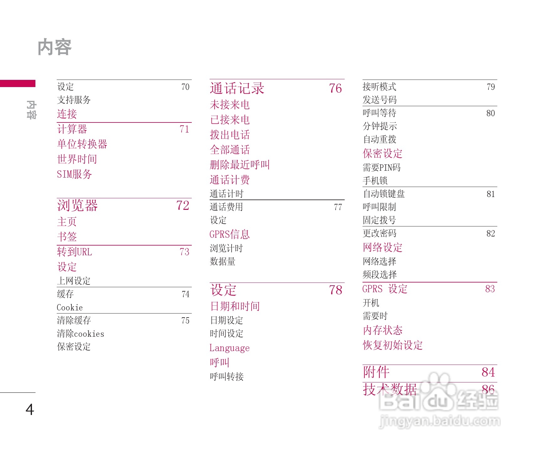 乐金手机KG928型使用说明书:[1]
