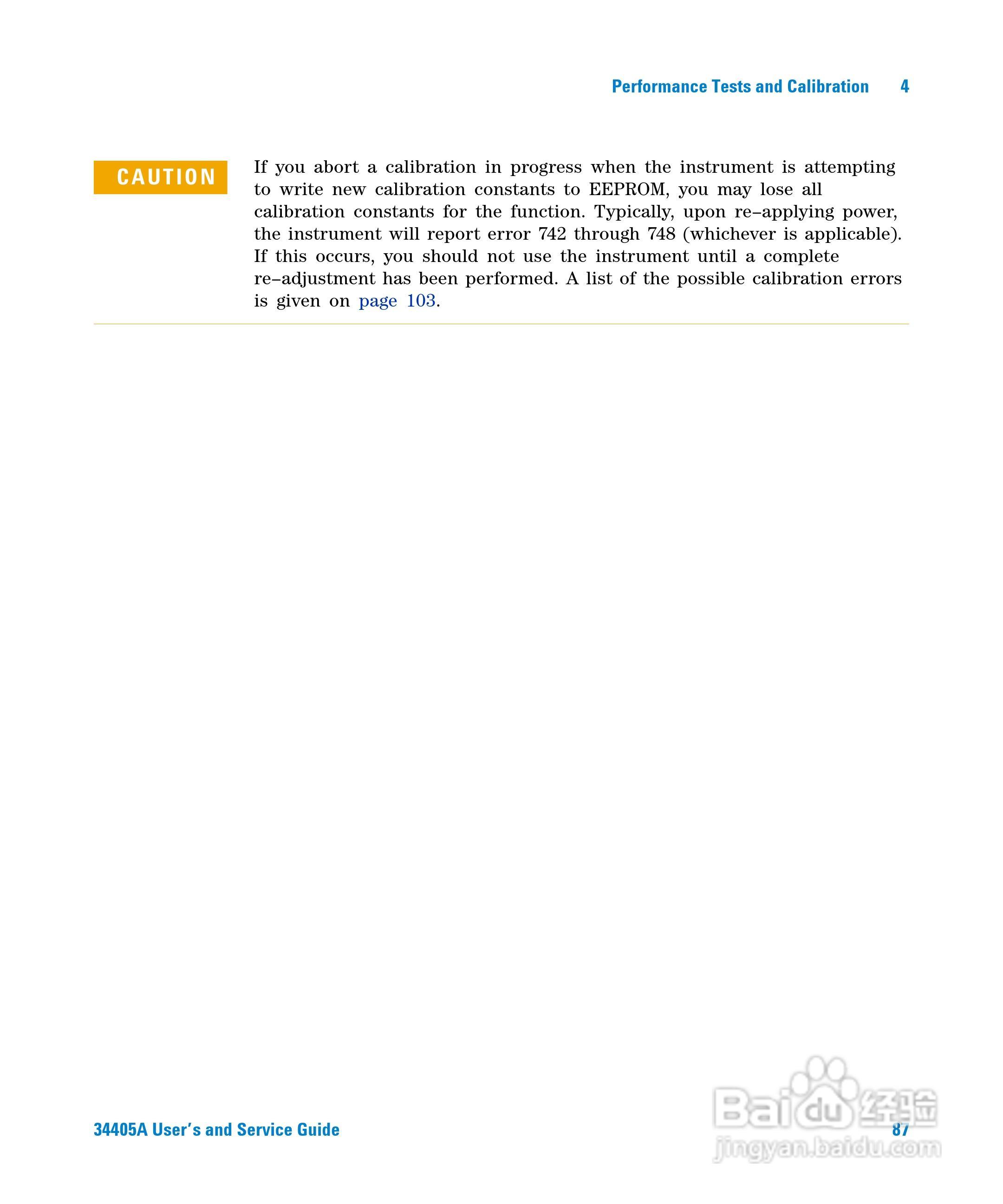 安捷伦34405A数位万用电表操作手册:[9]