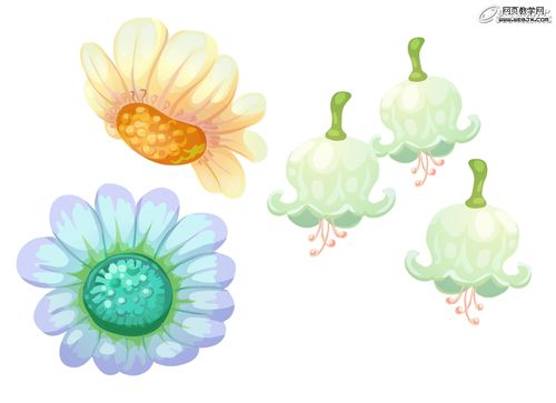 Flash矢量插图教程:绘制《小龙与花》插画