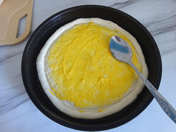 香甜清爽双拼水果披萨