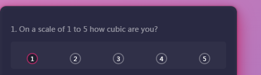jQuery单项选择题问卷调查表单