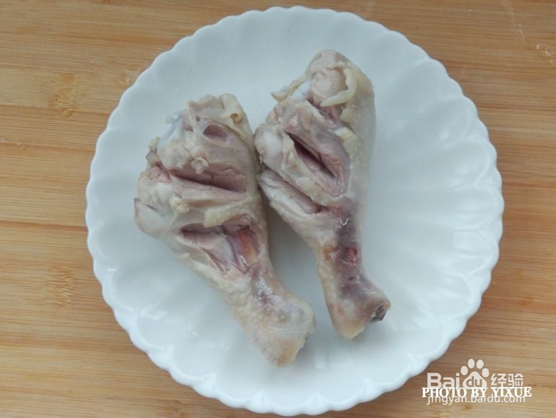 健康餐鸡腿电饭锅焖饭