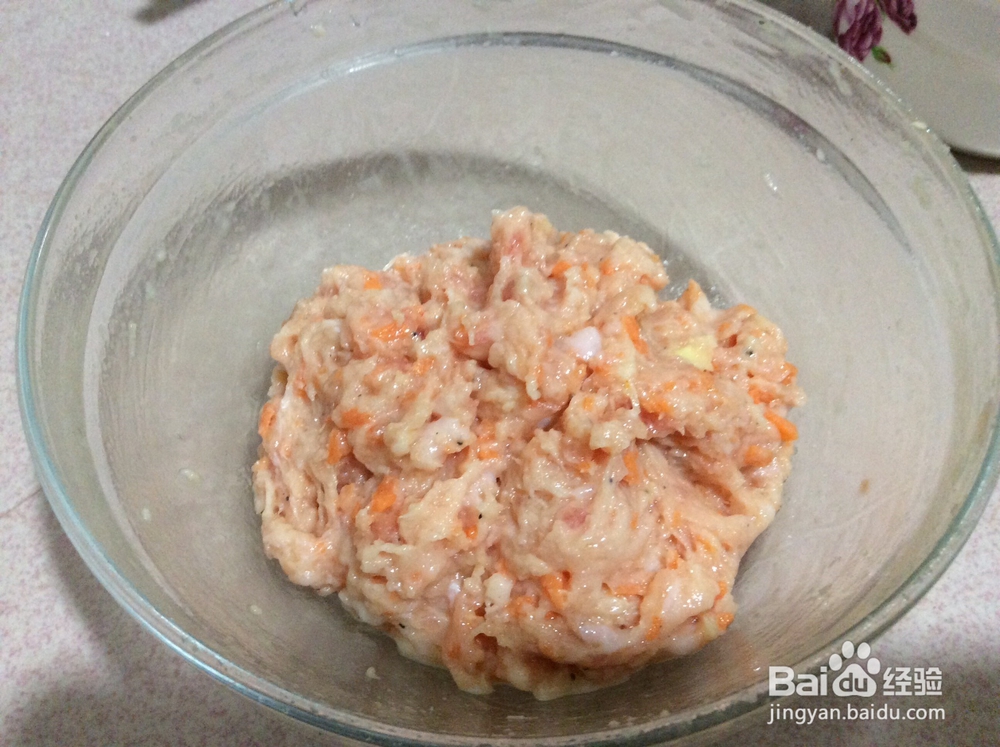 儿童营养美食——胡萝卜珍珠圆子