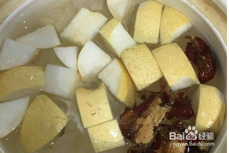 红枣雪梨银耳汤