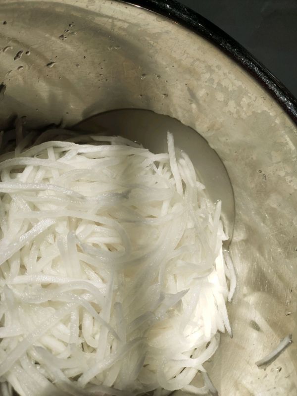 凉拌萝卜丝拿肉都不换