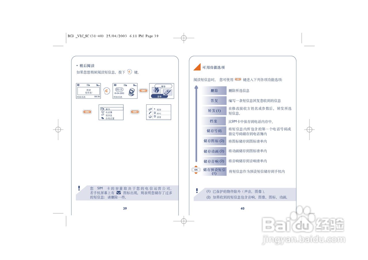 阿尔卡特ot331手机使用说明书:[3]