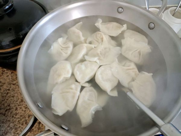 佛手瓜虾肉水饺
