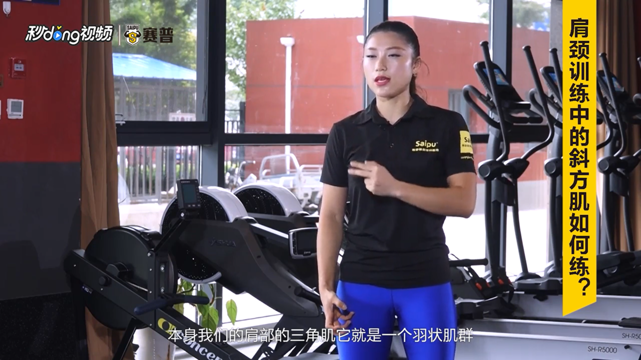 肩颈训练中的斜方肌如何练.