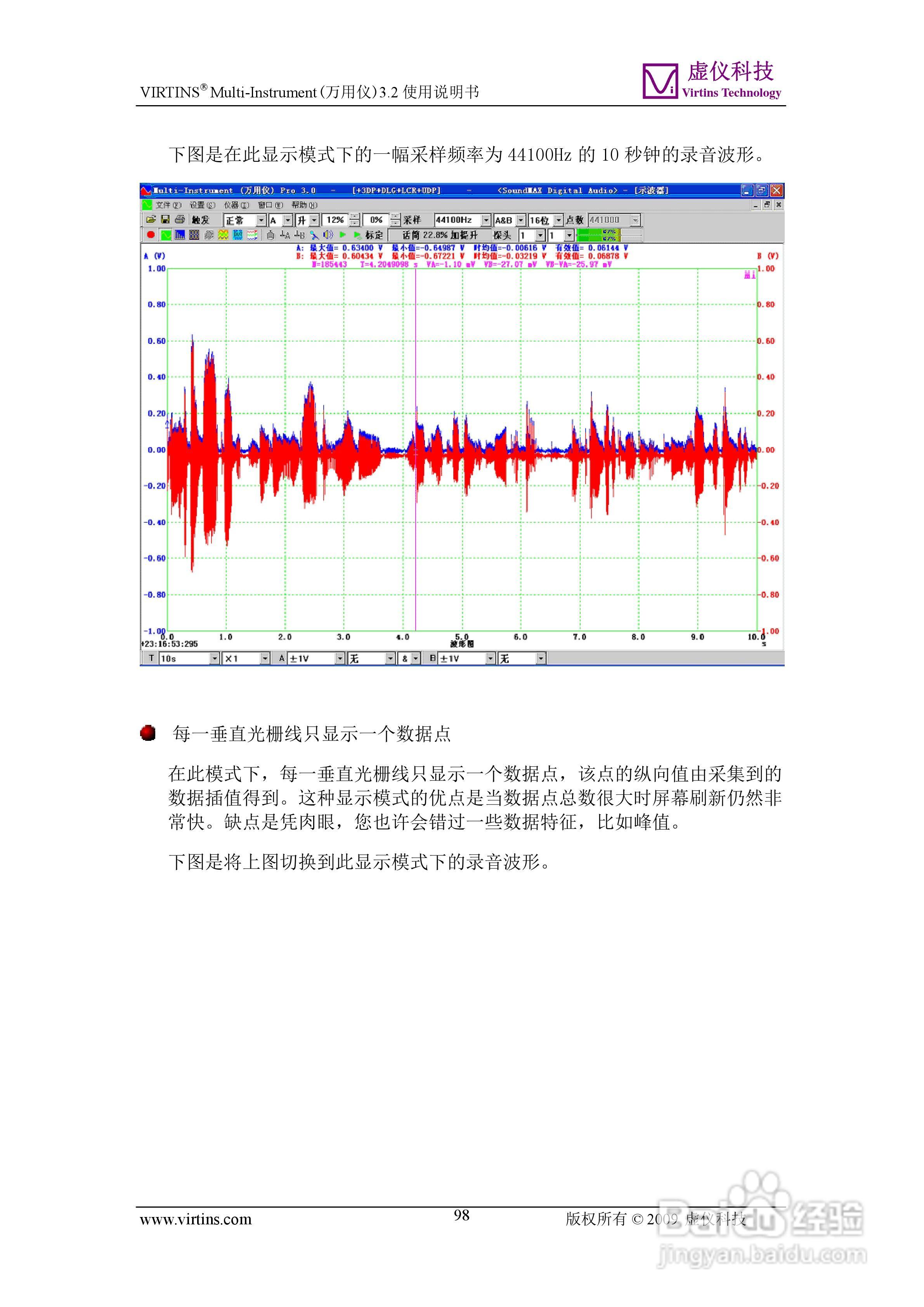 VIRTINS Multi-Instrument万用仪3.2版 使用说明书:[10]