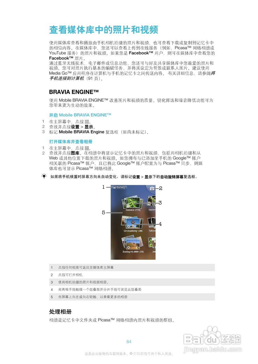 索爱ST18i手机使用说明书:[9]