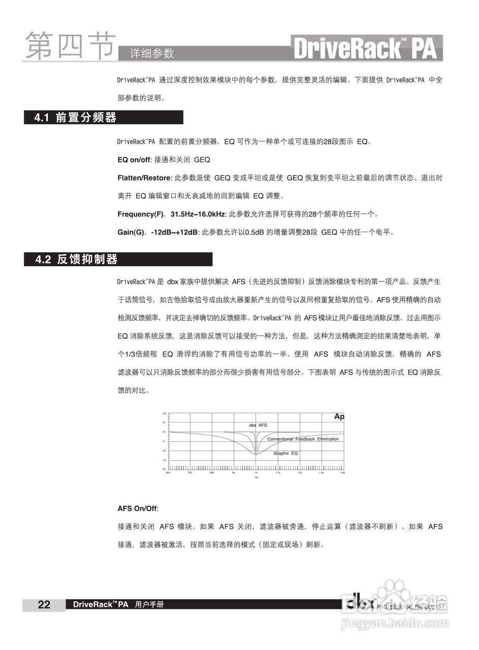 旋风科技DBX PA数码音频处理器说明书:[3]