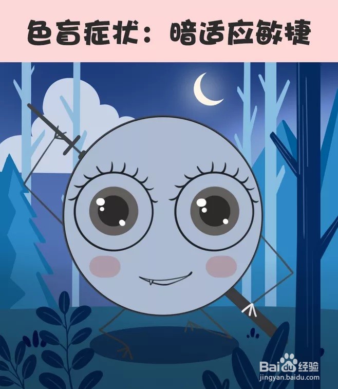 色盲的症状和表现